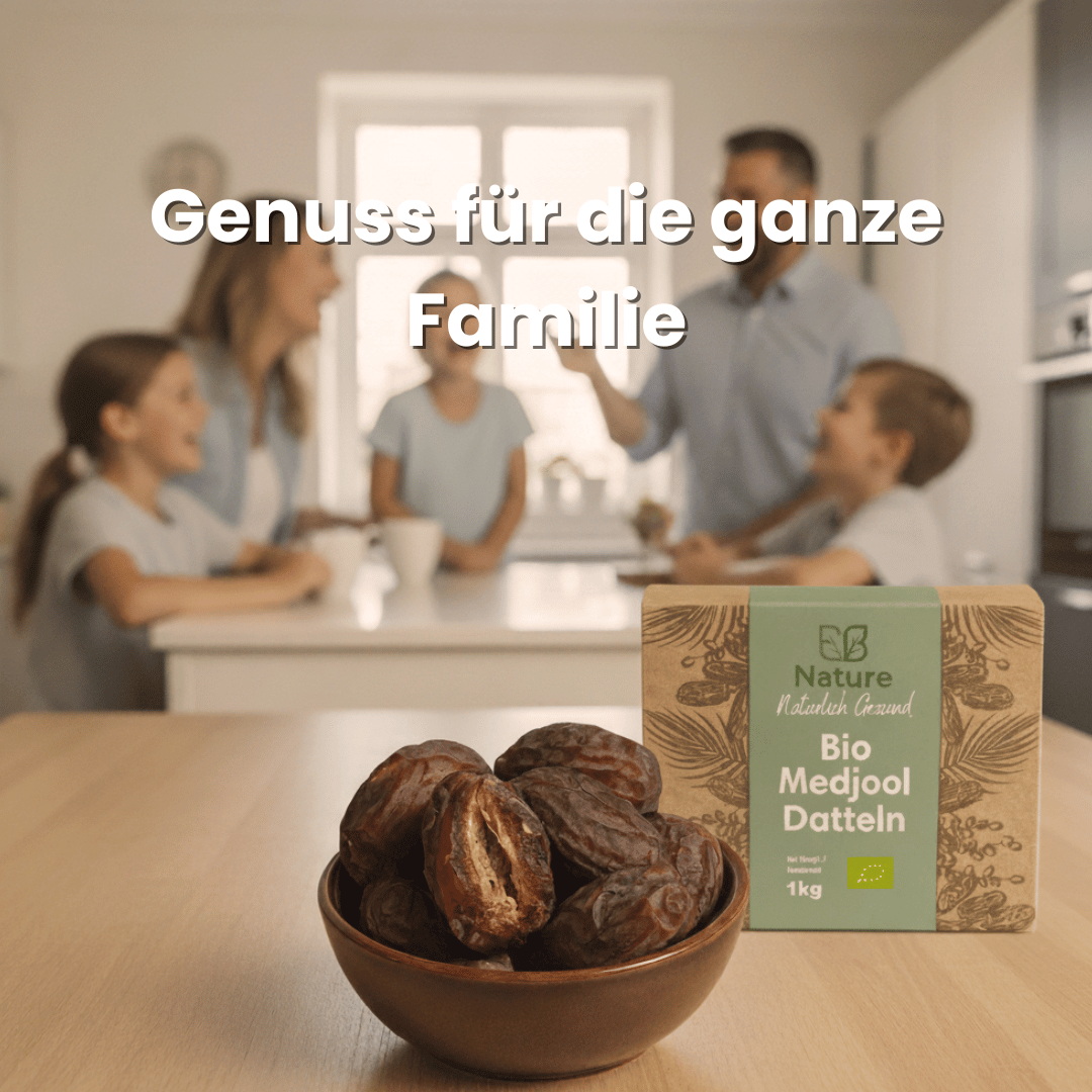 Bio Medjool Datteln aus Palästina - Frische Ernte, Natursüß Bio Medjool Datteln aus Palästina - Frische Ernte, Natursüß