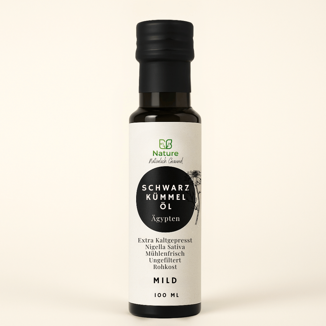 Bio Schwarzkümmelöl Ägyptisch Ungefiltert & Kaltgepresst
