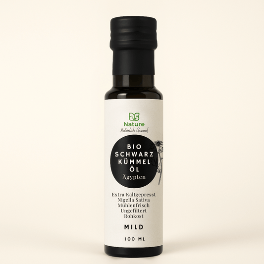 Bio Schwarzkümmelöl Ägyptisch Ungefiltert & Kaltgepresst