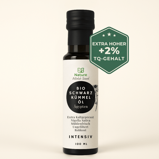 Bio Schwarzkümmelöl Ägyptisch INTENSIV +2000 TQ