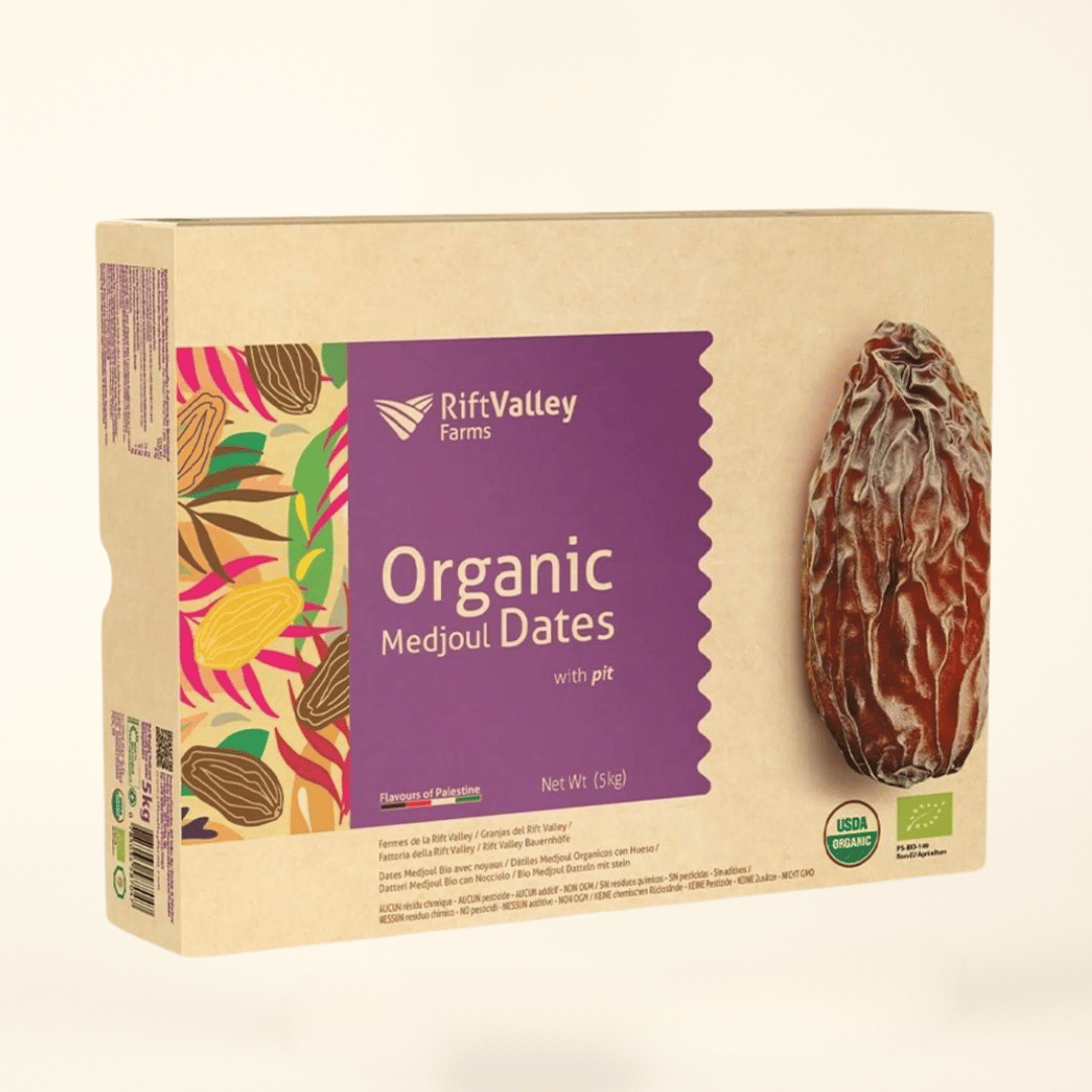 Bio Medjool Datteln aus Palästina - Frische Ernte, Natursüß Bio Medjool Datteln aus Palästina - Frische Ernte, Natursüß