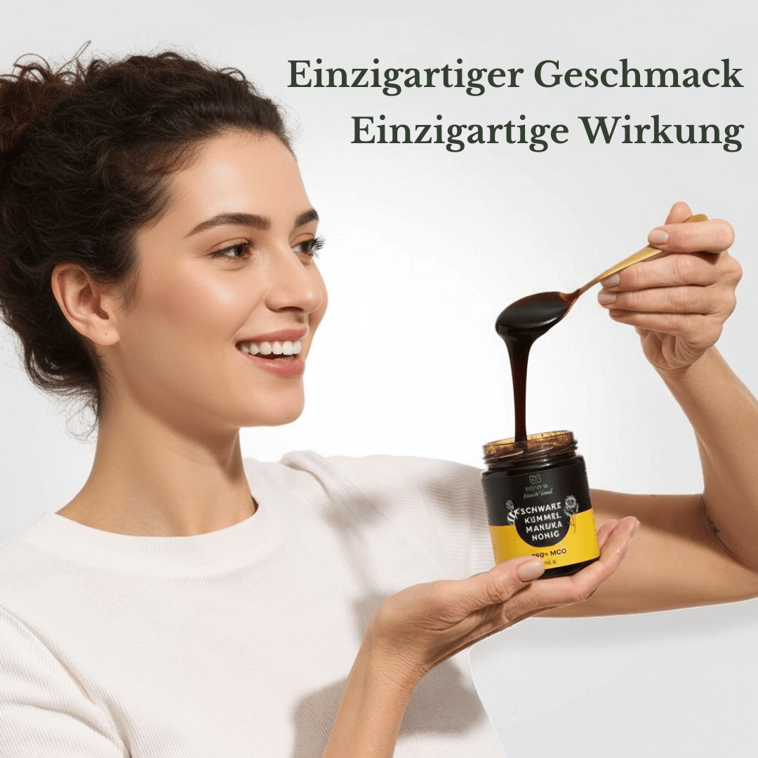 Schwarzkümmel-Manuka Honig 700+ MGO I 210g