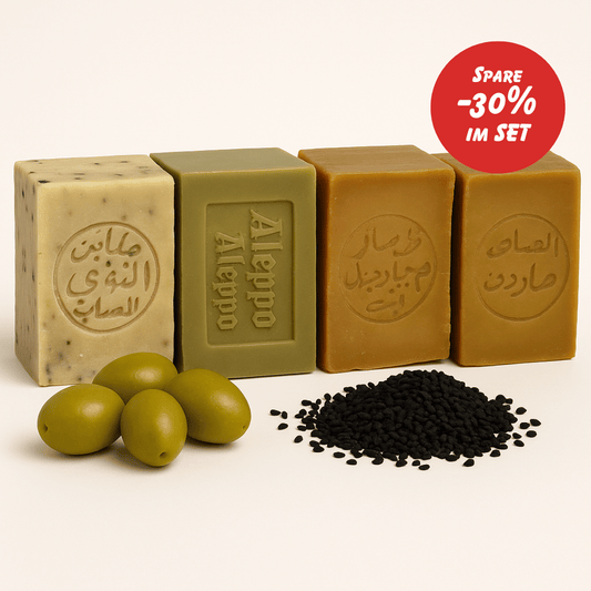 Aleppo Seifen im Set