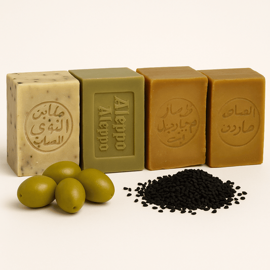 Aleppo Seifen im Set