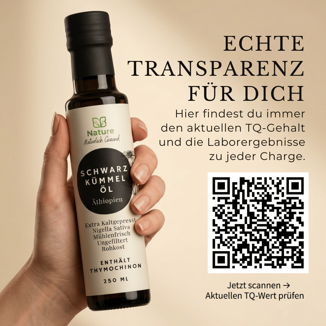 Schwarzkümmelöl Äthiopisch Ungefiltert & Kaltgepresst
