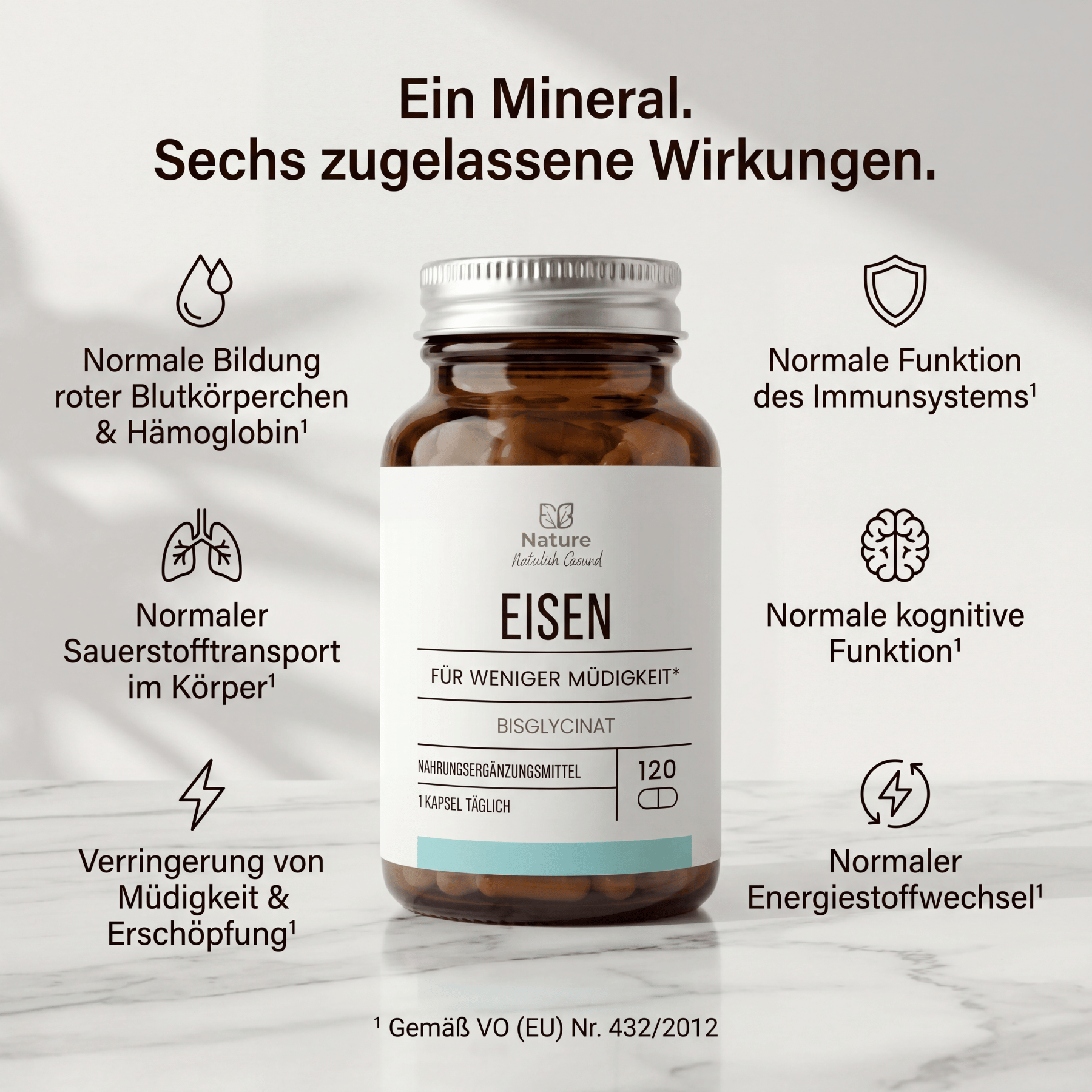 Eisenbisglycinat Kapseln