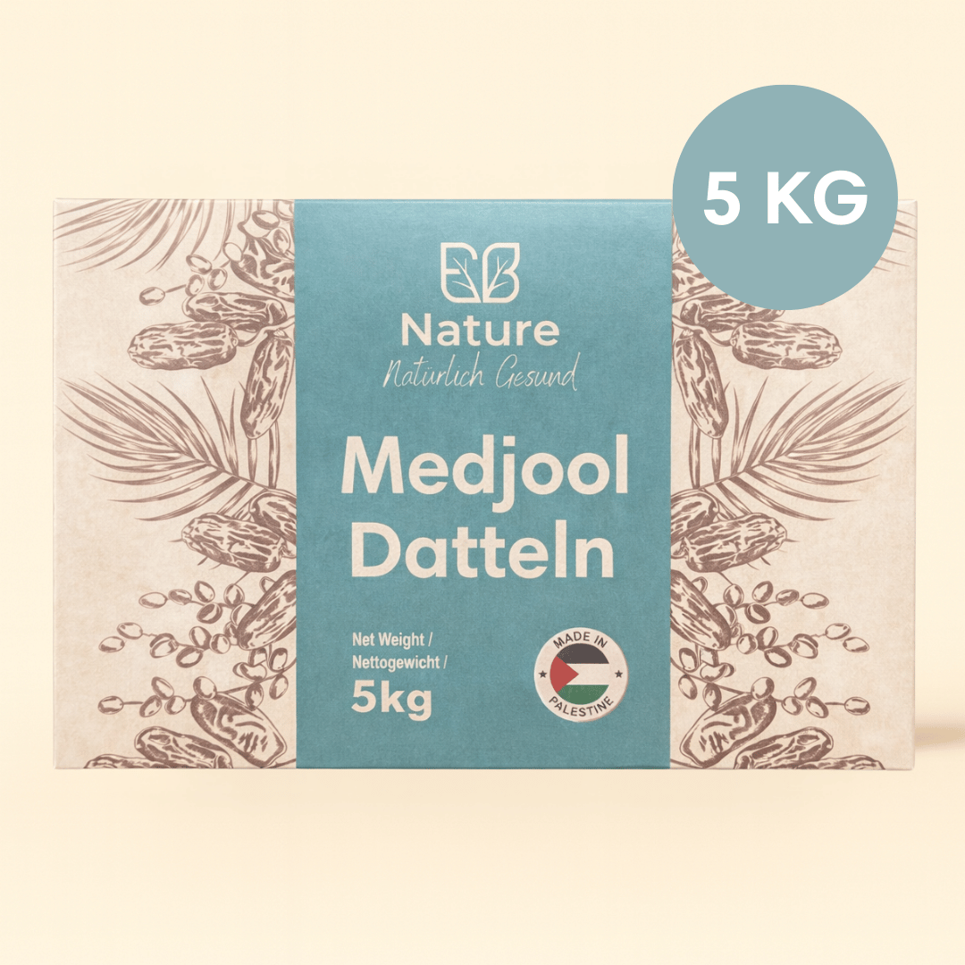 Jumbo Medjool Datteln aus Palästina - extra weich & fleischig