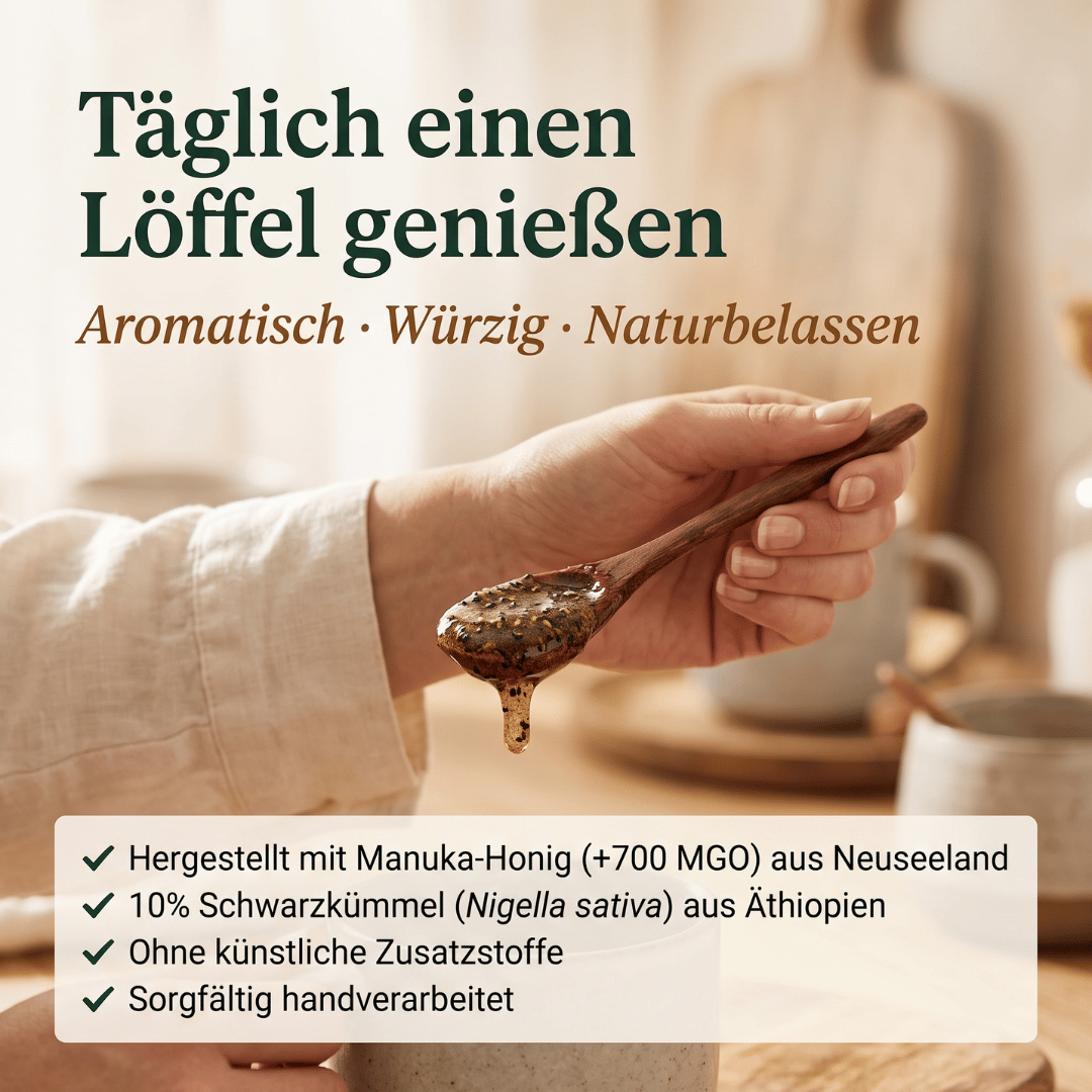 Schwarzkümmel-Manuka Mischung