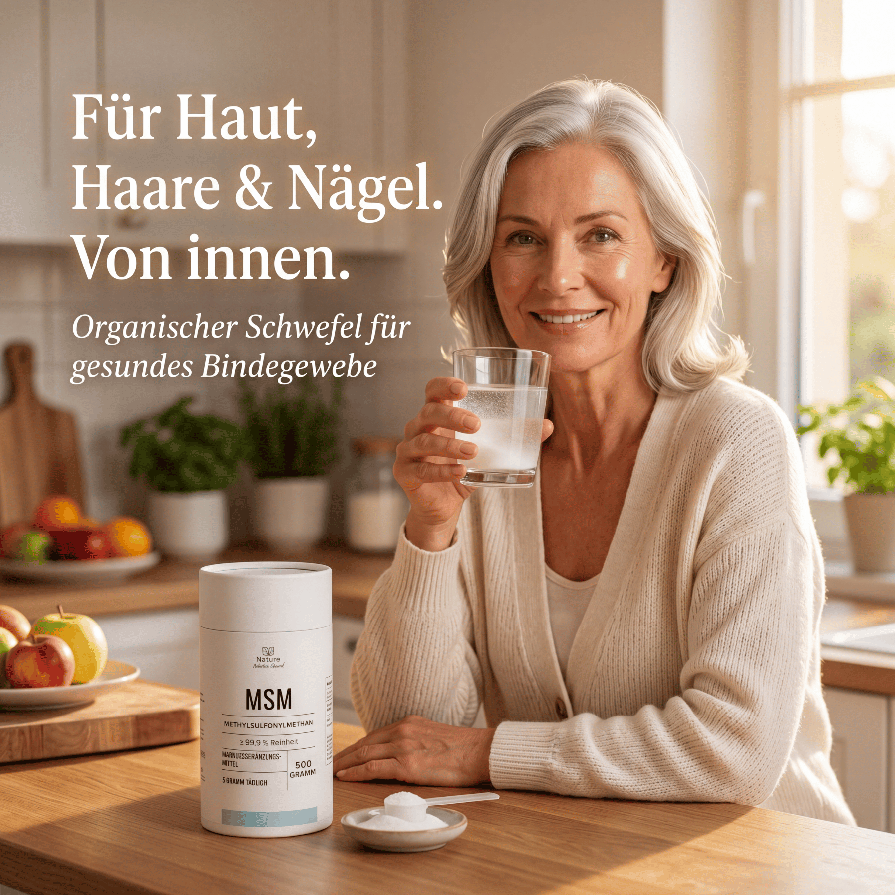 MSM Pulver: Organischer Schwefel