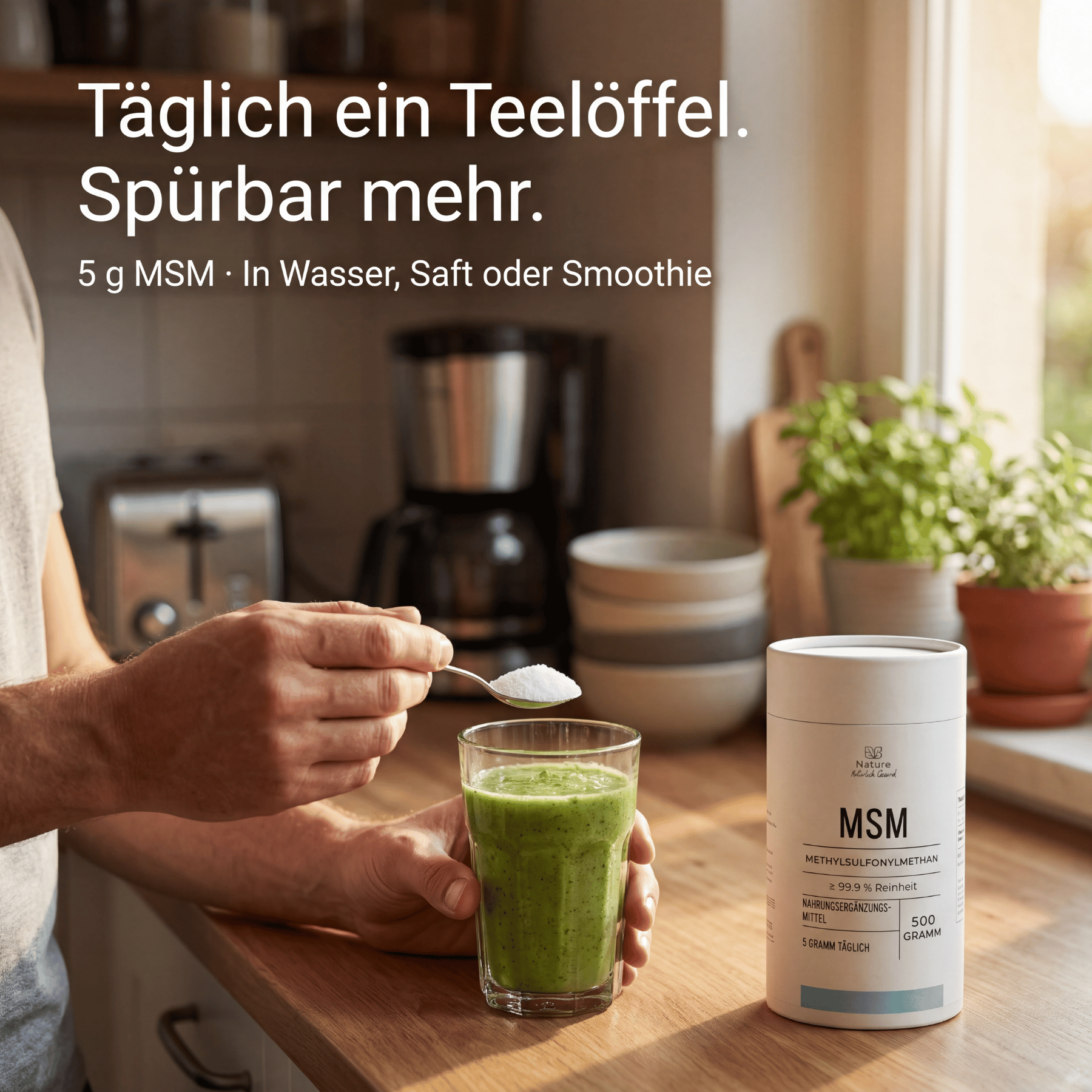 MSM Pulver: Organischer Schwefel