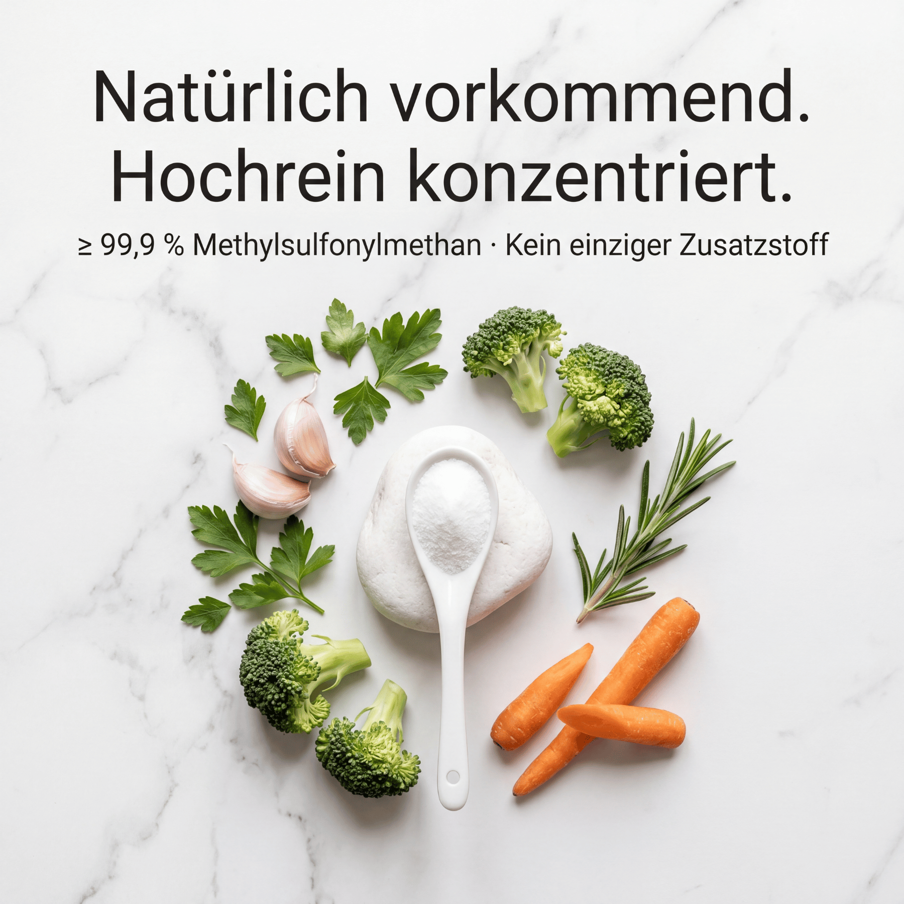 MSM Pulver: Organischer Schwefel
