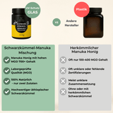 Schwarzkümmel-Manuka Mischung