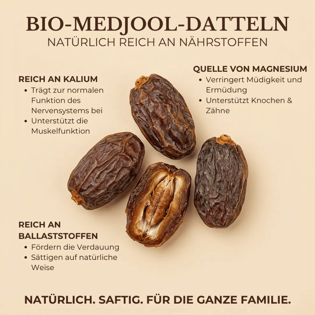 Bio Medjool Datteln aus Palästina