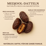 Medjool Datteln aus Palästina L–Jumbo - extra weich & fleischig