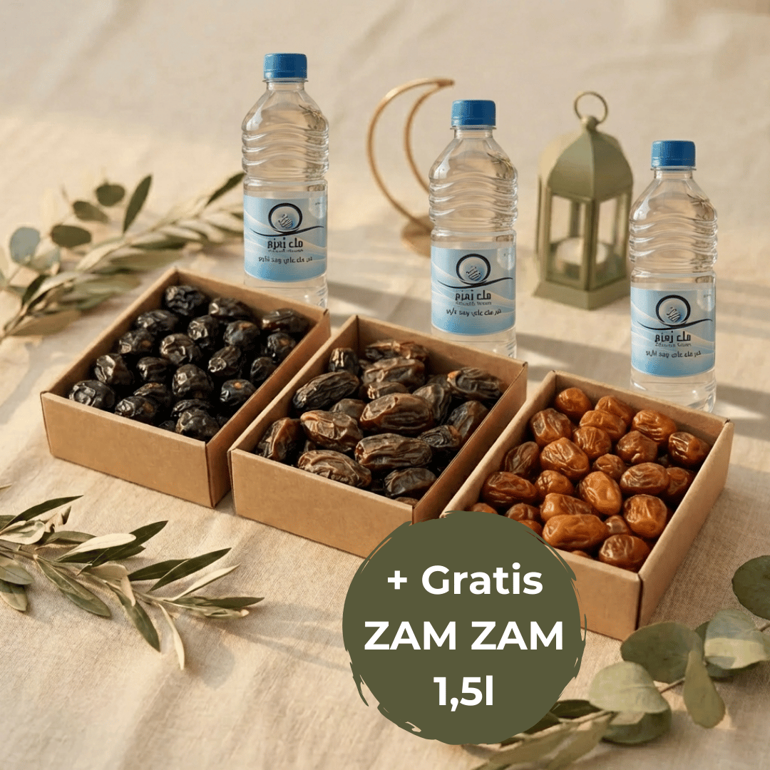 Ramadan Dattel Set - Jumbo Medjool + Ajwa + Sukkari