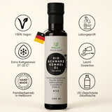 Bio Schwarzkümmelöl Ägyptisch Ungefiltert & Kaltgepresst