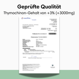 Schwarzkümmelöl Kapseln Äthiopisch - TQ Gehalt +3000