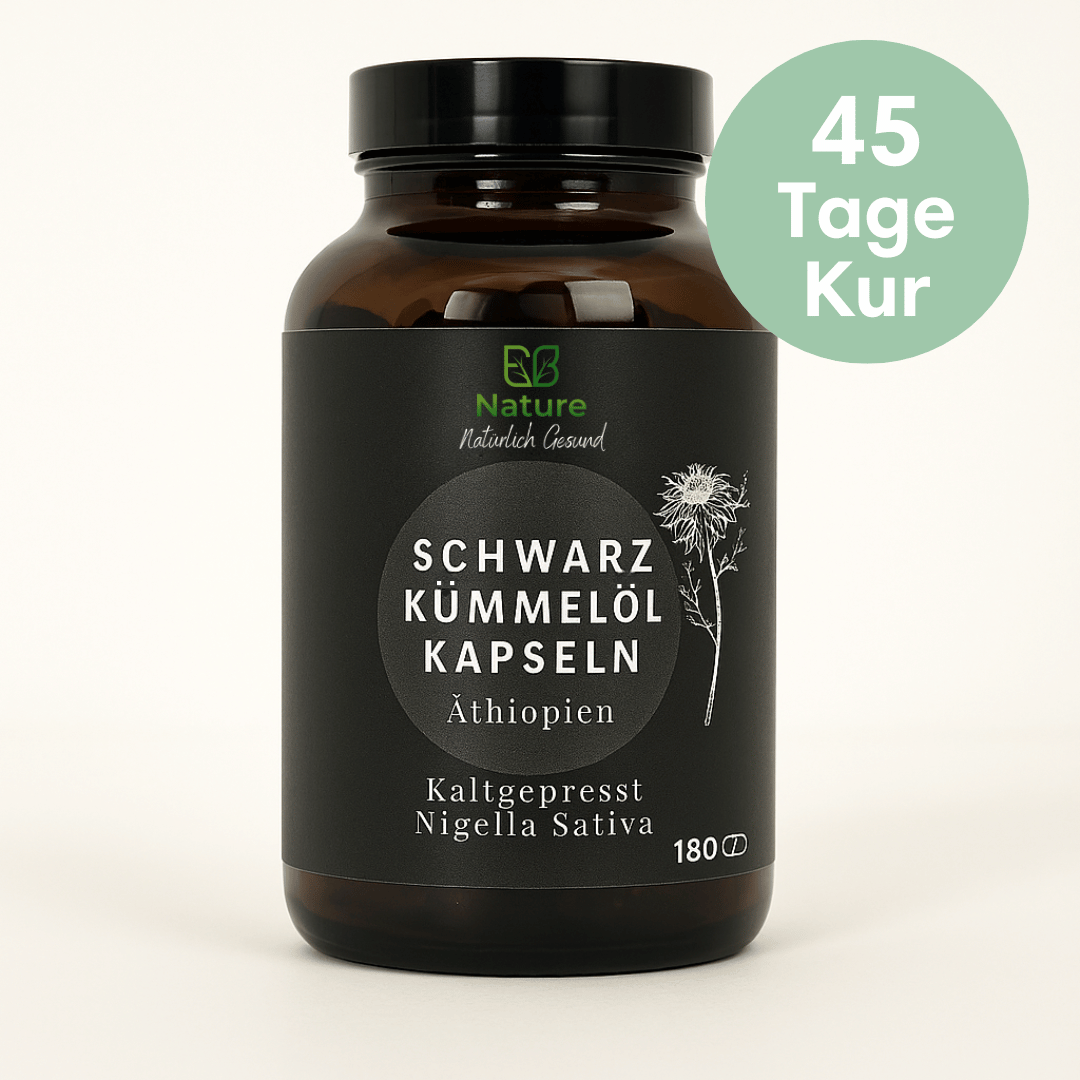 Schwarzkümmelöl Kapseln Äthiopisch - TQ Gehalt +3000