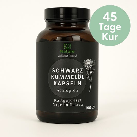 Schwarzkümmelöl Kapseln Äthiopisch - TQ Gehalt +3000