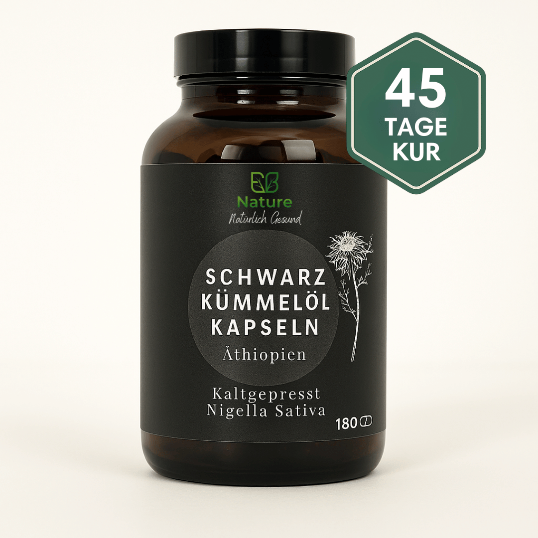 Schwarzkümmelöl Kapseln Äthiopisch - TQ Gehalt +3000