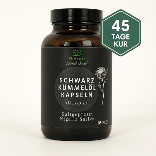 Schwarzkümmelöl Kapseln Äthiopisch - TQ Gehalt +3000