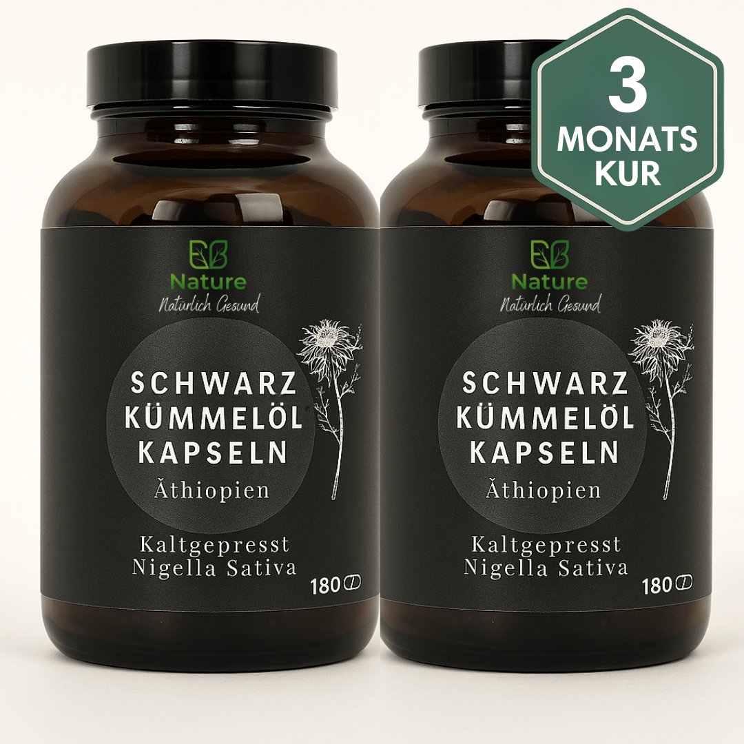 Schwarzkümmelöl Kapseln Äthiopisch - TQ Gehalt +3000
