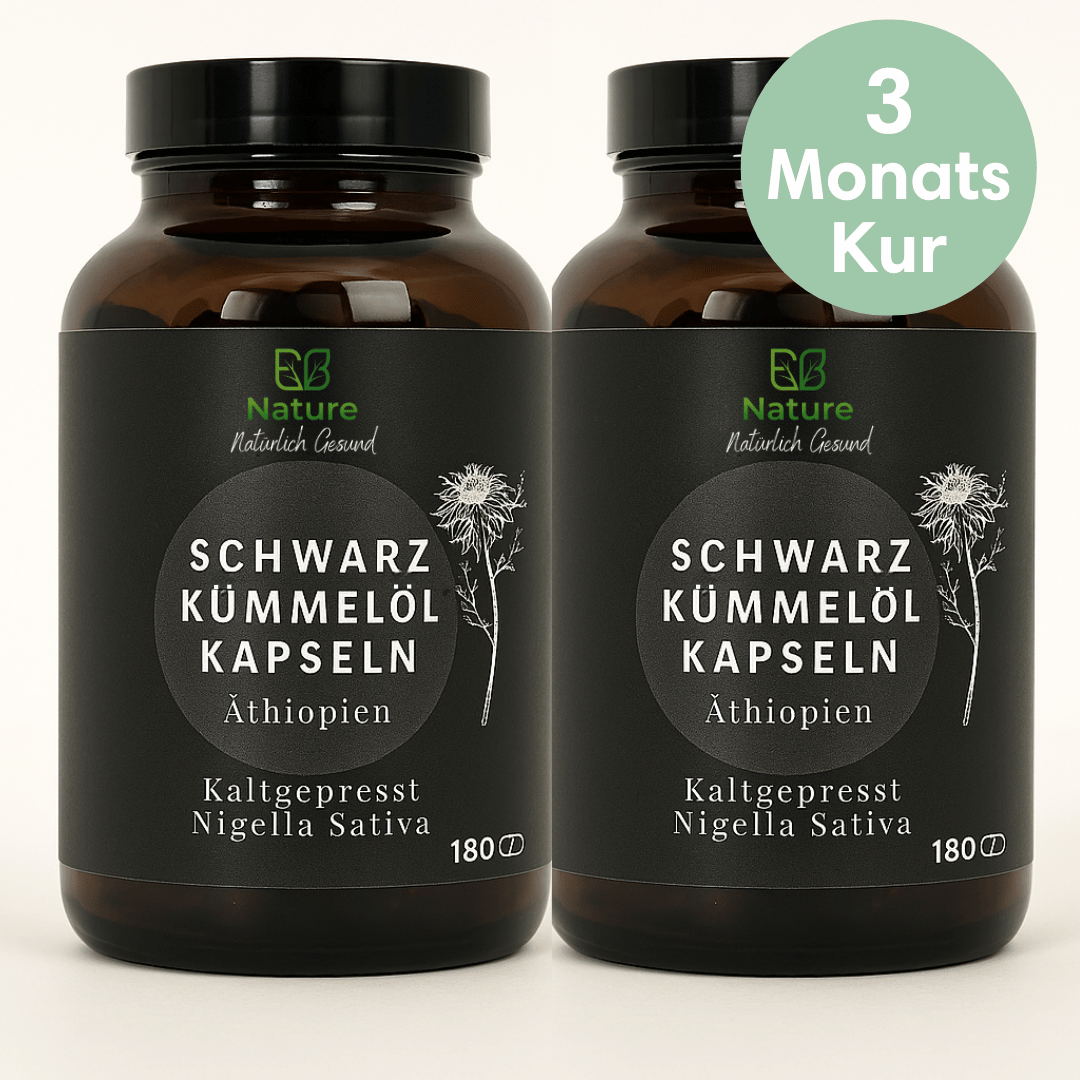 Schwarzkümmelöl Kapseln Äthiopisch - TQ Gehalt +3000