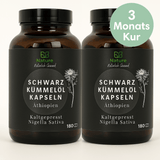 Schwarzkümmelöl Kapseln Äthiopisch - TQ Gehalt +3000