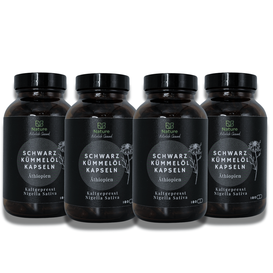 Schwarzkümmelöl Kapseln Äthiopisch - TQ Gehalt +3000