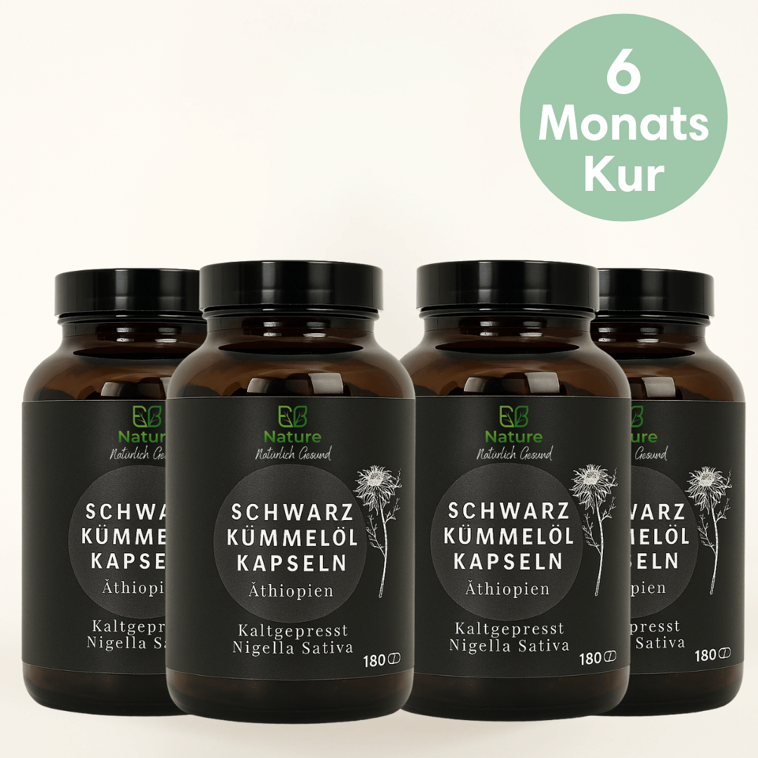 Schwarzkümmelöl Kapseln Äthiopisch - TQ Gehalt +3000