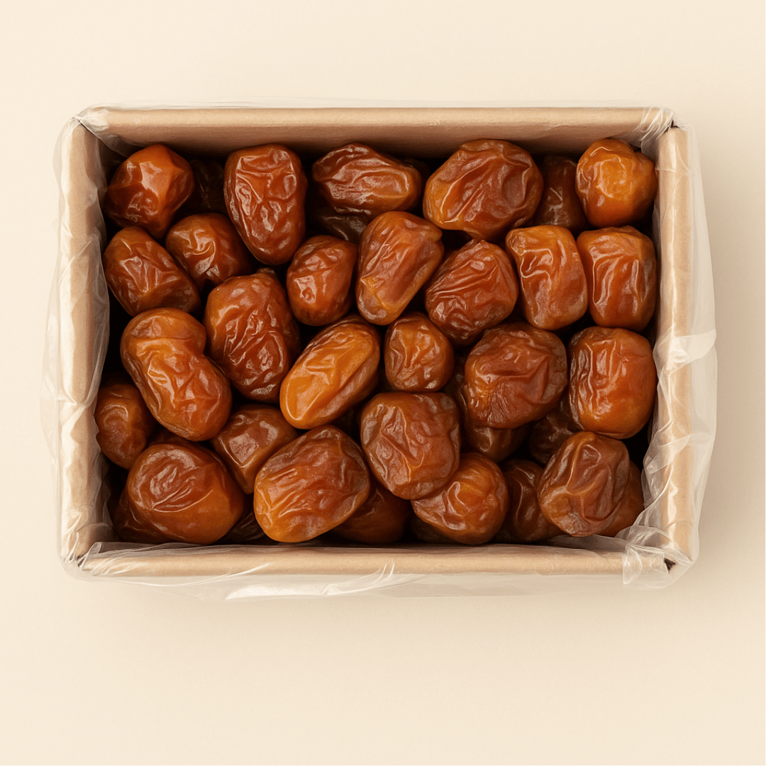 Bio Premium Rotab/Frische Sukkari Datteln – 100% Naturrein, Karamellig und Nussig, Vegan