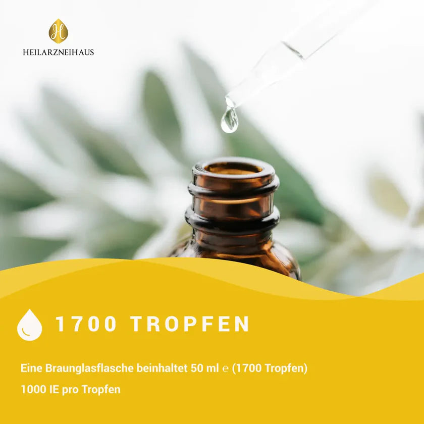 Vitamin D3 + K2 Tropfen 1000IE vegetarisch