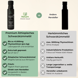 Schwarzkümmelöl Äthiopisch Gefiltert & Kaltgepresst