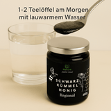 Nature Boost Honig - Schwarzkümmel - Blütenhonig Regional