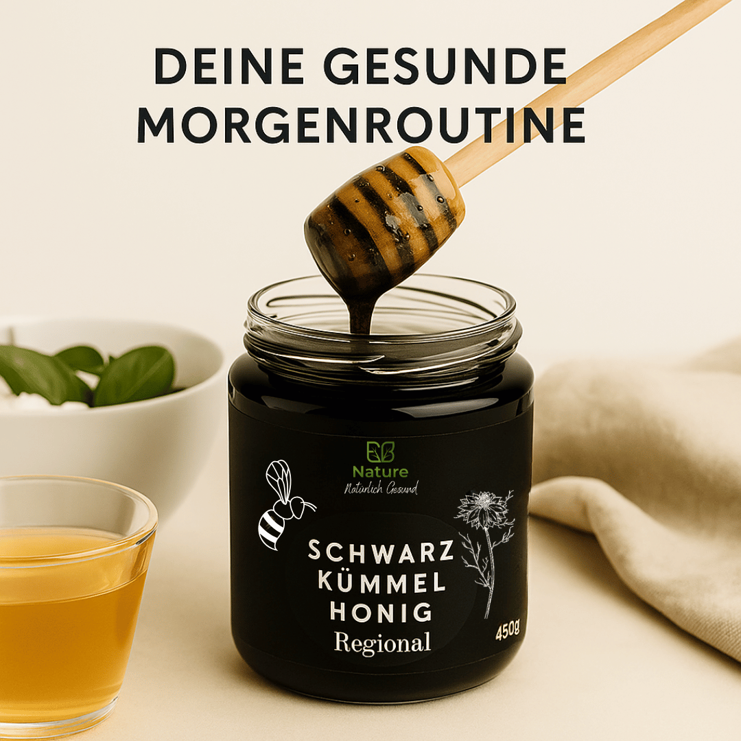 Nature Boost Honig - Schwarzkümmel - Blütenhonig Regional