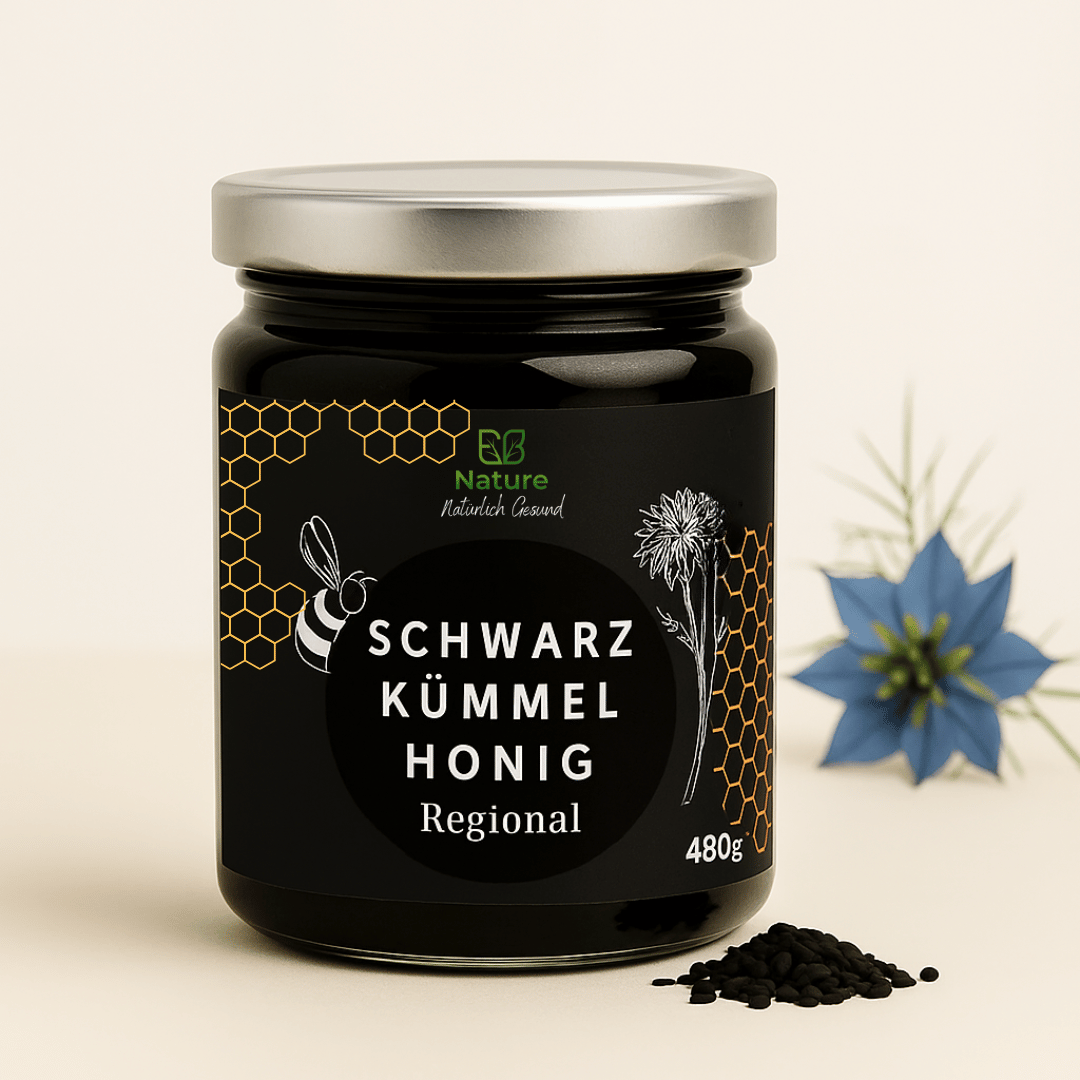 Nature Boost Honig - Schwarzkümmel - Blütenhonig Regional