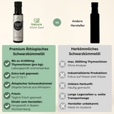 Schwarzkümmelöl Äthiopisch Ungefiltert & Kaltgepresst